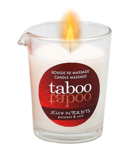 Массажное аромамасло с афродизиаками для мужчин RUF Taboo Jeux interdits 4002 (60 гр)