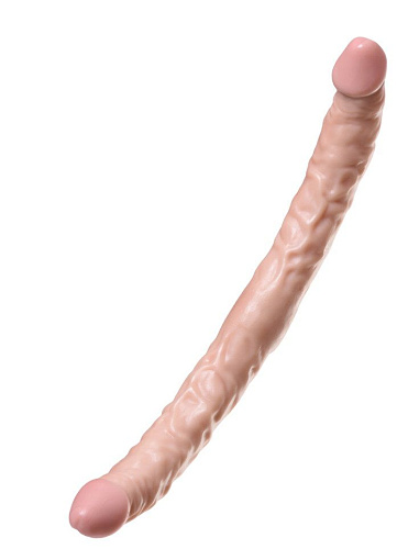 Двусторонний телесный фаллоимитатор ToyFa Realstick Nude 582011 (34 см)