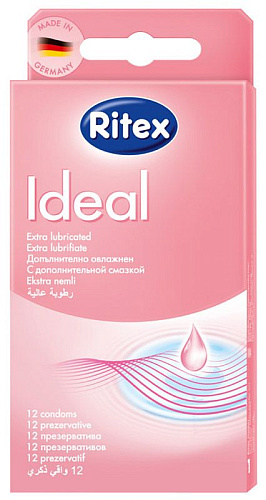 Презервативы с дополнительной смазкой RITEX RITEX IDEAL №12 (12 шт)