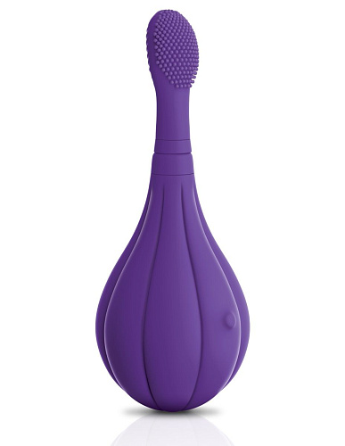 Фиолетовый вибростимулятор с 3 насадками Pipedream Focus Sonic Vibrator JJ10503