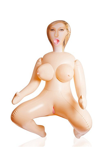 Секс-кукла телесного цвета с 3 любовными отверстиями NMC LUSH GEORGINA.S