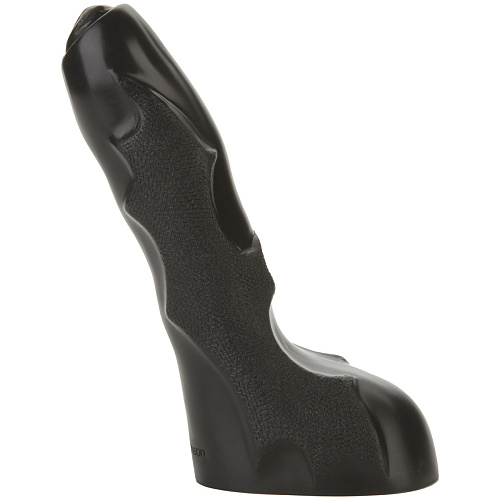 Чёрный фаллоимитатор Бэтмена Doc Johnson SUPER HUNG HEROES The Caped Cock 8900-01-BX (17 см)