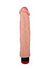 Вибратор-реалистик с розовой головкой телесного цвета LOVETOY (А-Полимер) 803400