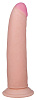 Телесный фаллоимитатор из неоскин на присоске LOVETOY (А-Полимер) 810600 (18 см)