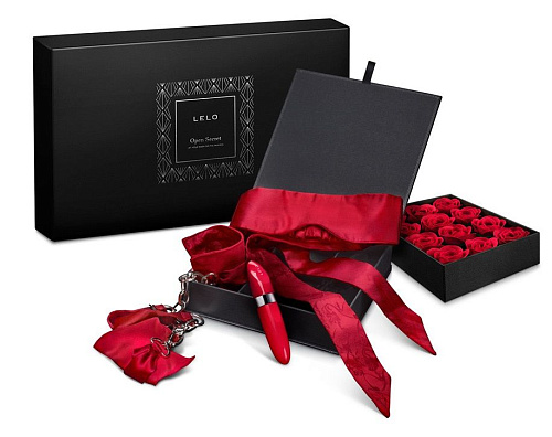 Красный подарочный эротический набор Lelo Open Secret Gift Set LEL4771