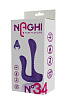 Фиолетовый вибромассажёр-насадка Tonga N 34 RECHARGEABLE COUPLES VIBE 530034