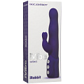 Фиолетовый хай-тек вибромассажёр Doc Johnson iVibe Select iRabbit 6027-03-BX (26 см)