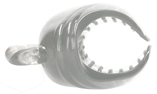 Прозрачный мастурбатор мастурбатор Shots Media BV Vibrating Masturbator №71 SON071TRA