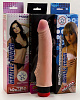 Реалистичный вибратор телесного цвета с наростом у основания LOVETOY (А-Полимер) 802103 (18,5 см)
