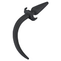 Анальная пробка с хвостом Orion Butt Plug with Tail 0518220