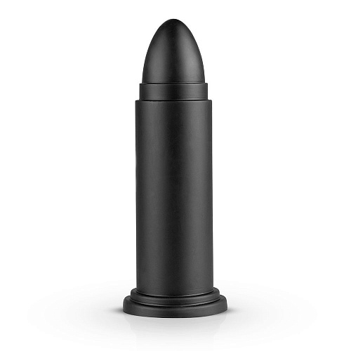 Чёрный анальный фаллоимитатор EDC 10 Pounder Dildo BUTTR004 (25,6 см)