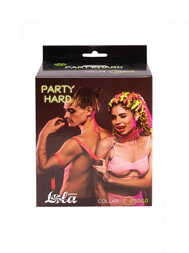 Красный ошейник с поводком Lola toys Circus 1085-02lola