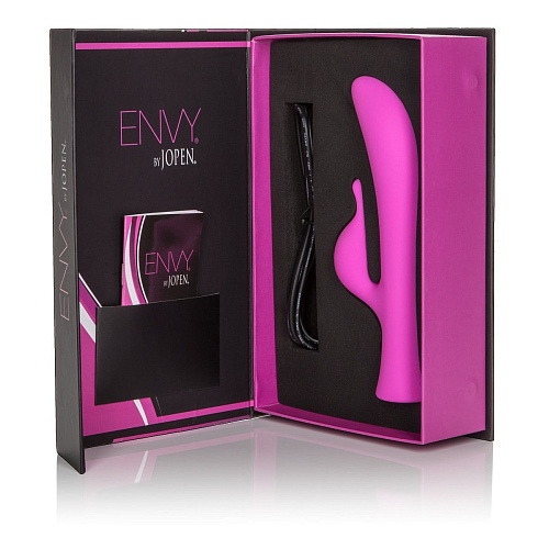 Розовый вибромассажёр Jopen Six Envy by Jopen JO-6001-05-3 (17,8 см)