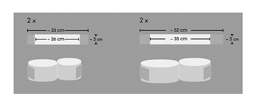 Набор фиксирующих лент для рук и ног Arm   Leg Restraints Orion 05337000000