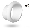 Набор из 5 белый сменных насадок Satisfyer J2018-8-c (для Satisfyer Pro Penguin)