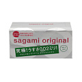 Ультратонкие, прозрачные презервативы Sagami Original 0.02 №12 (12 шт)
