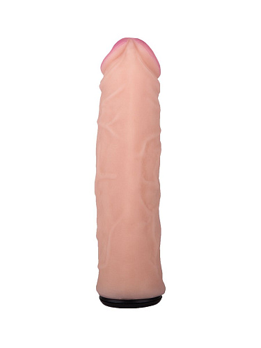 Страпон Харнесс: трусики с плагом и насадка из неоскин телесного цвета LOVETOY (А-Полимер) 734003 (15,2 см)