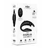 Чёрный вибратор для пар The Rabbit Company The Couples Rabbit TRC-021BLK