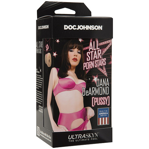 Мастурбатор-вагина телесного цвета Doc Johnson ULTRASKYN Pocket Pals Dana DeArmond 5331-05-BX