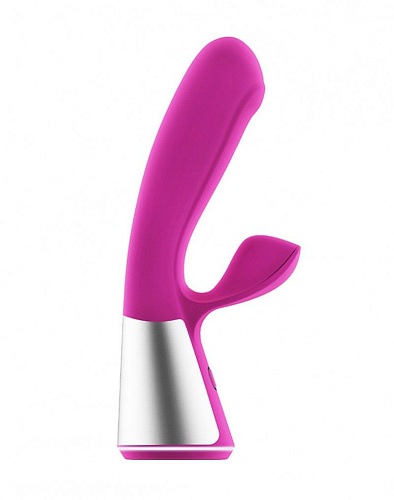 Розовый интерактивный вибратор OhMiBod Kiiroo Ohmibod Fuse E28506 (18 см)