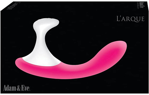 Розовый вибростимулятор простаты Topco Sales LArque Prostate Massager 840056 (17,8 см)
