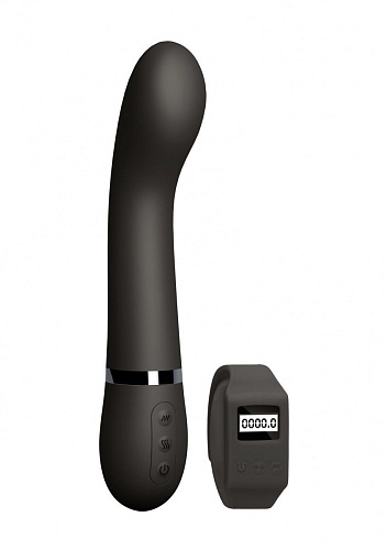 Чёрный вибромассажёр Shots Media BV Kegel G SEX002BLK (20 см)