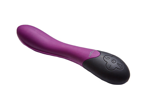 Фиолетовый вибратор для стимуляции точки G с нагревом Le Frivole Lynx 05494 (20,8 см)