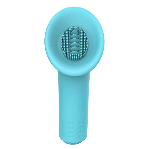 Голубой клиторальный стимулятор RestArt Rainbow collection №4 RA-353