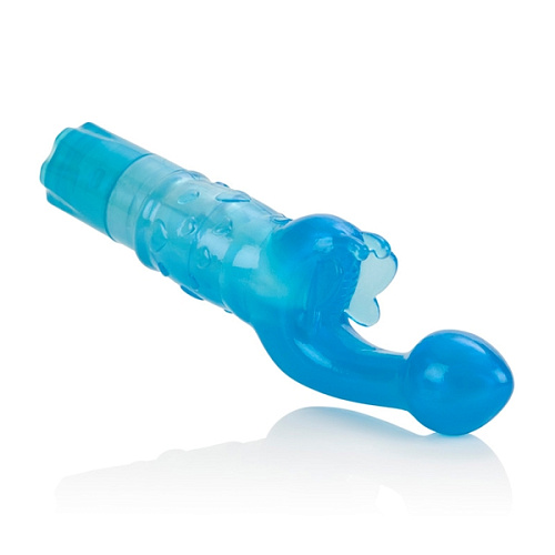 Стимулятор точки G нежно-голубого цвета California Exotic Novelties The Original Butterfly Kiss SE-0782-12-3