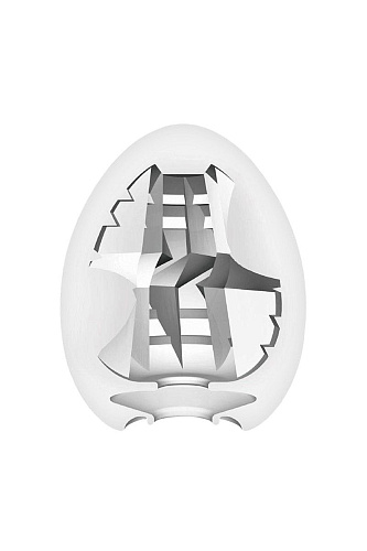 Мастурбатор-яйцо молочного цвета Tenga THUNDER EGG-007