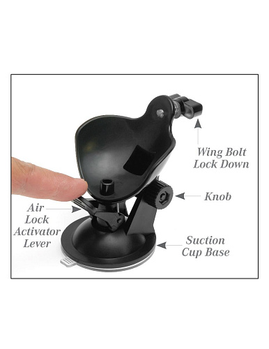 Прозрачный автоматический мастурбатор-анус Pipedream Mega-Bator Ass RD299