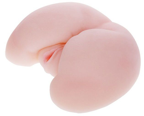 Телесные вагина и попка c вибрацией Baile BM-009023