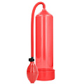Красная ручная вакуумная помпа для мужчин Shots Media BV Classic Penis Pump PMP001RED