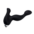 Чёрный вибратор для стимуляции точки G и клитора 4sexdreaM 47448