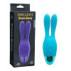 Голубой вибратор Howells INDULGENCE Rechargeable Dream Bunny 174215blue (15 см)