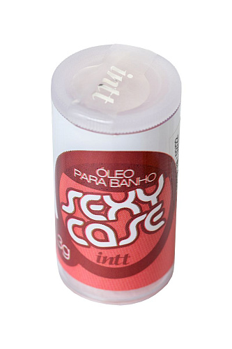 Масло для ванны и массажа с цветочно-древесным ароматом INTT SEXY CASE BLB02