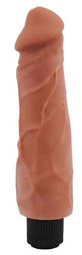 Кофейный вибратор-реалистик Chisa Greedy Guy CN-711703579 (24 см)