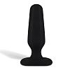 Чёрный плаг из силикона Erotic Fantasy BEGINNER 3 HT-B1-BLK (7,5 см)
