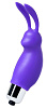 Фиолетовый мини-вибратор Штучки-дрючки «Зайчик» 690001
