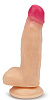 Телесный фаллоимитатор с присоской Brazzers DWS028 (12 см)