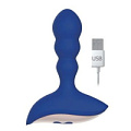 Синий анальный вибромассажёр Bior toys ST-40163-2