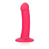 Розовый перезаряжаемый фаллоимитатор California Exotic Novelties Luxe Touch-Sensitive Vibrator SE-4400-10-3 (16,5 см)