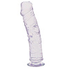 Прозрачный гелевый фаллоимитатор на присоске NMC JELLY JOY SHINNY KNIGHT 310104