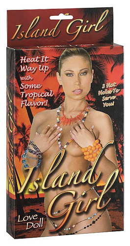 Надувная секс-кукла телесного цвета Seven Creations Island Girl 25-01 BX GP