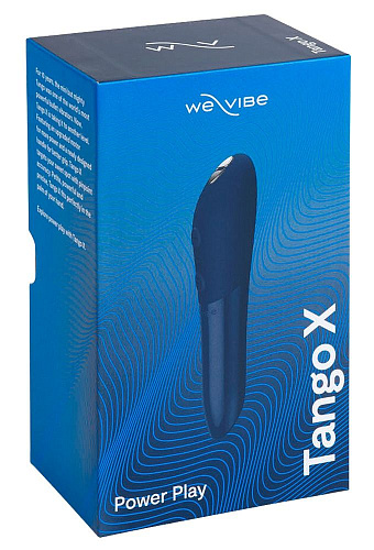 Синяя водонепроницаемая вибропуля We-vibe Tango X SNTTSG6