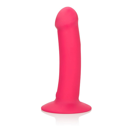 Розовый перезаряжаемый фаллоимитатор California Exotic Novelties Luxe Touch-Sensitive Vibrator SE-4400-10-3 (16,5 см)