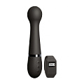 Чёрный вибромассажёр Shots Media BV Kegel Wand SEX004BLK (18,5 см)