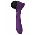 Фиолетовый вакуумный бесконтактный стимулятор клитора и вибратор Le Frivole Halo 05484