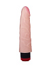 Вибромассажёр-реалистик телесного цвета с розовой головкой LOVETOY (А-Полимер) 800400 (17 см)