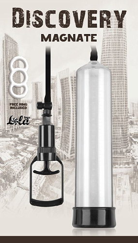 Прозрачная вакуумная помпа Lola toys Discovery Magnate 6906-00Lola